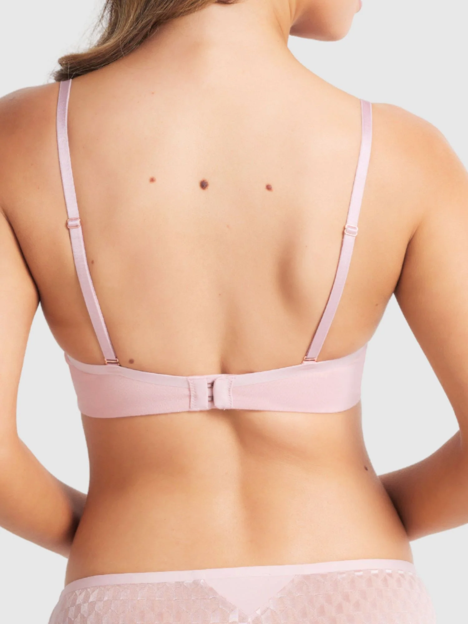 Cotton Plunge Bra - TB012 - Image 3