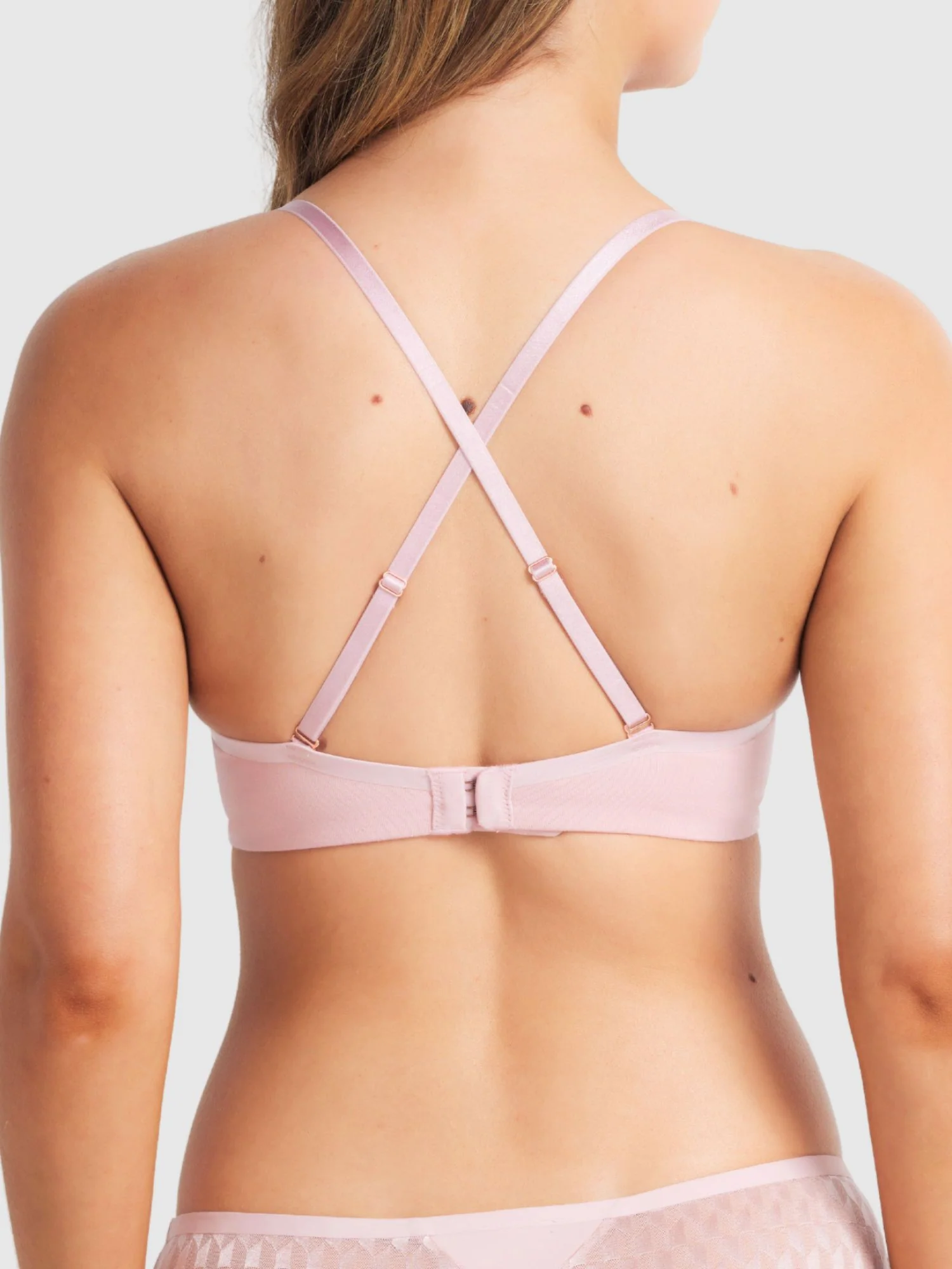 Cotton Plunge Bra - TB012 - Image 4