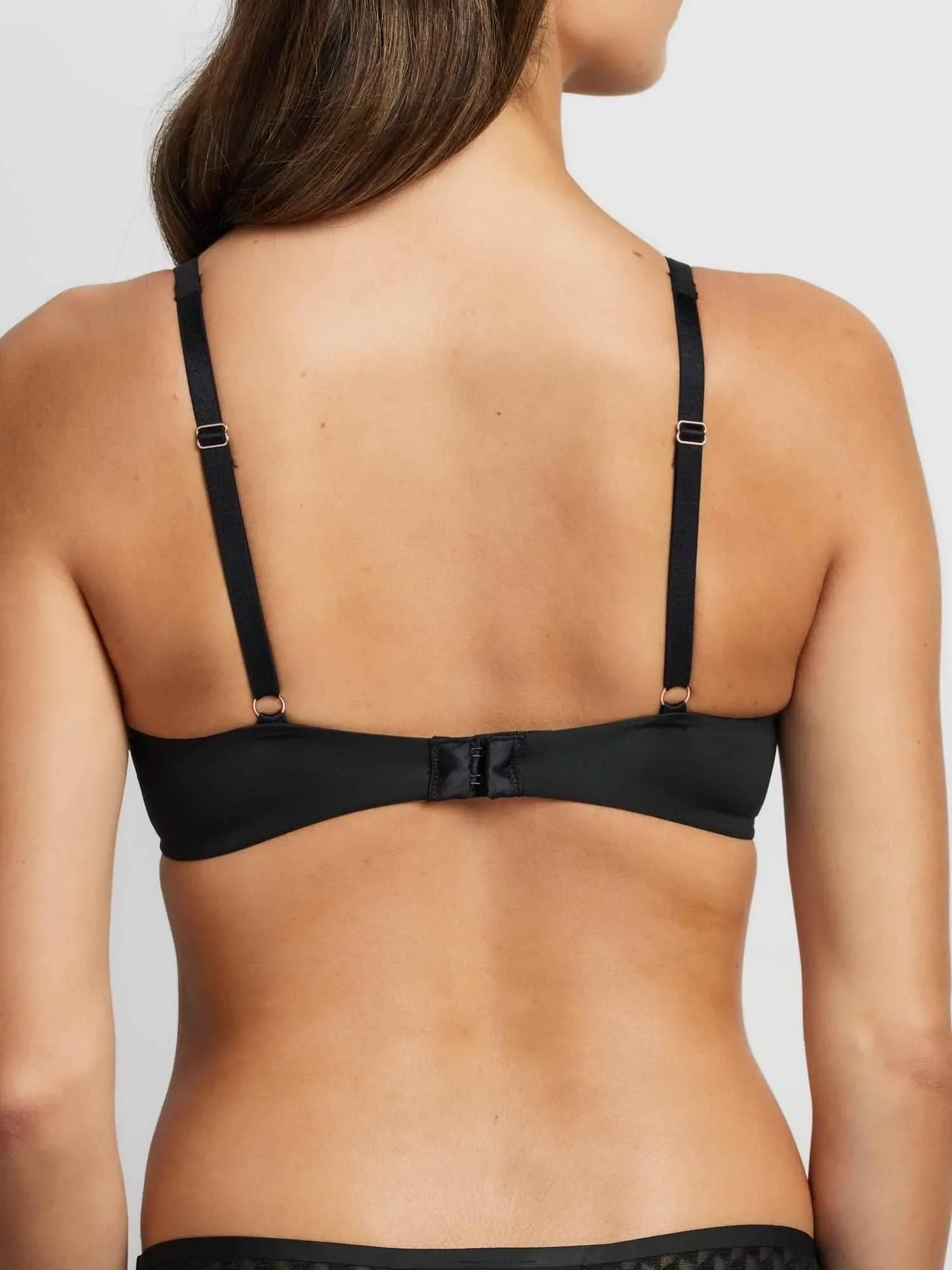 Graphic Underwire Plunge Bra - GF011 - Image 3