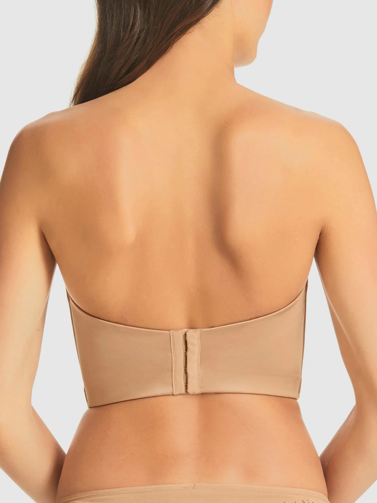 Refined Strapless Plunge Bustier - RL029A - Image 3