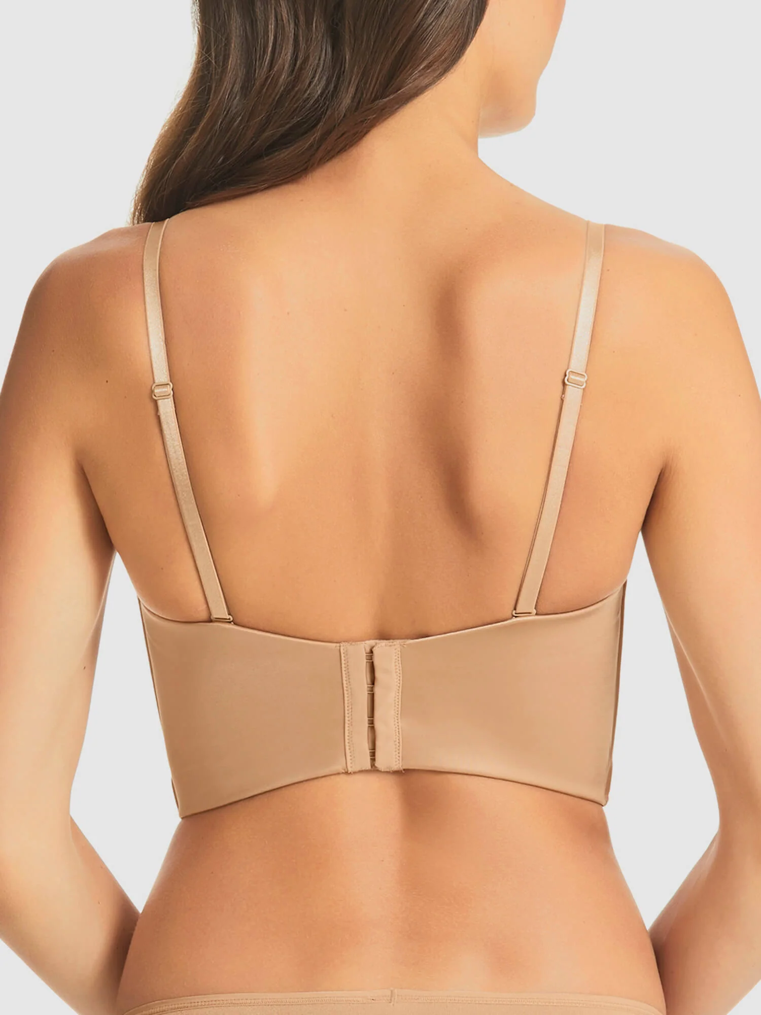 Refined Strapless Plunge Bustier - RL029A - Image 5