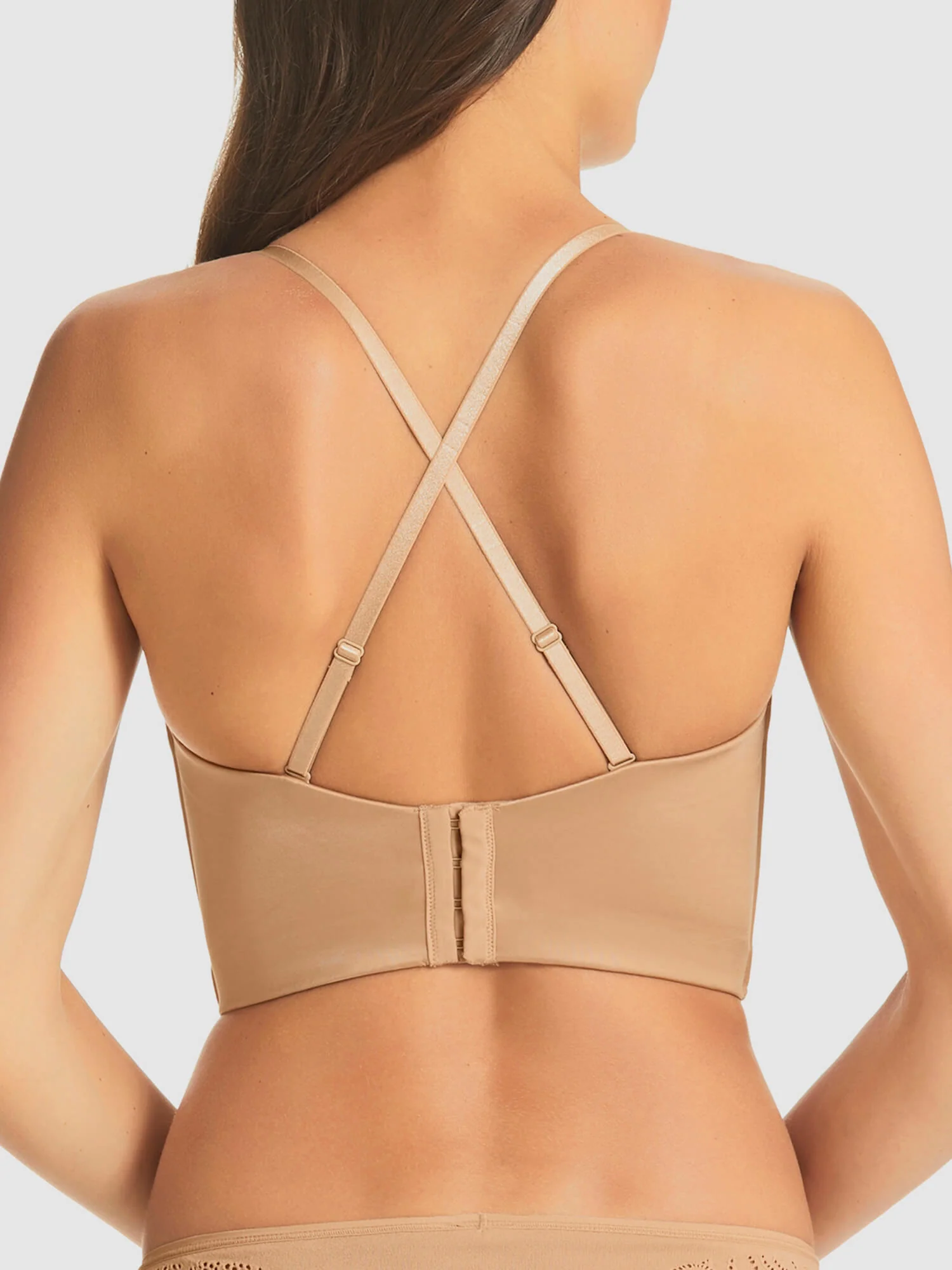 Refined Strapless Plunge Bustier - RL029A - Image 6