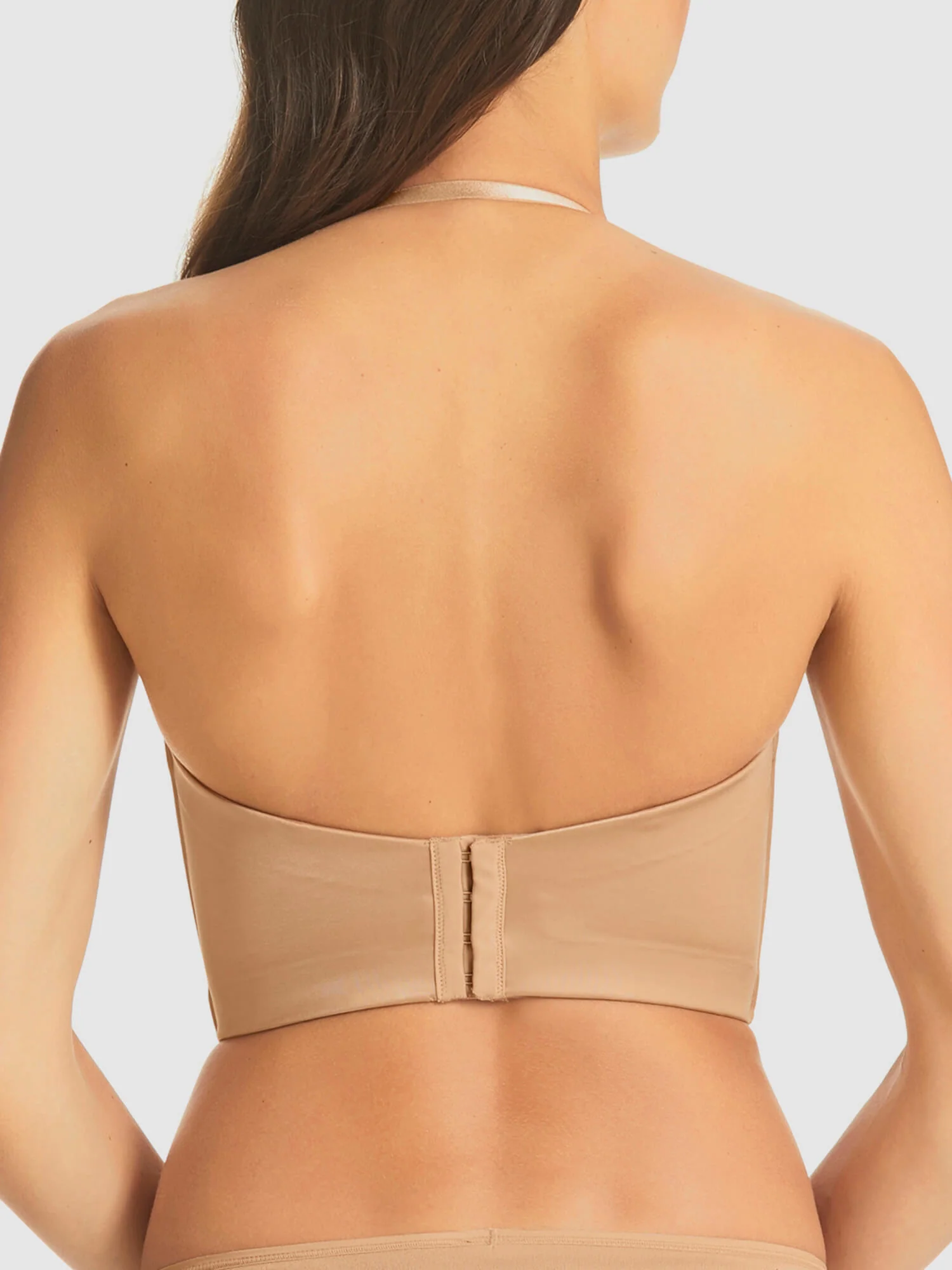 Refined Strapless Plunge Bustier - RL029A - Image 8