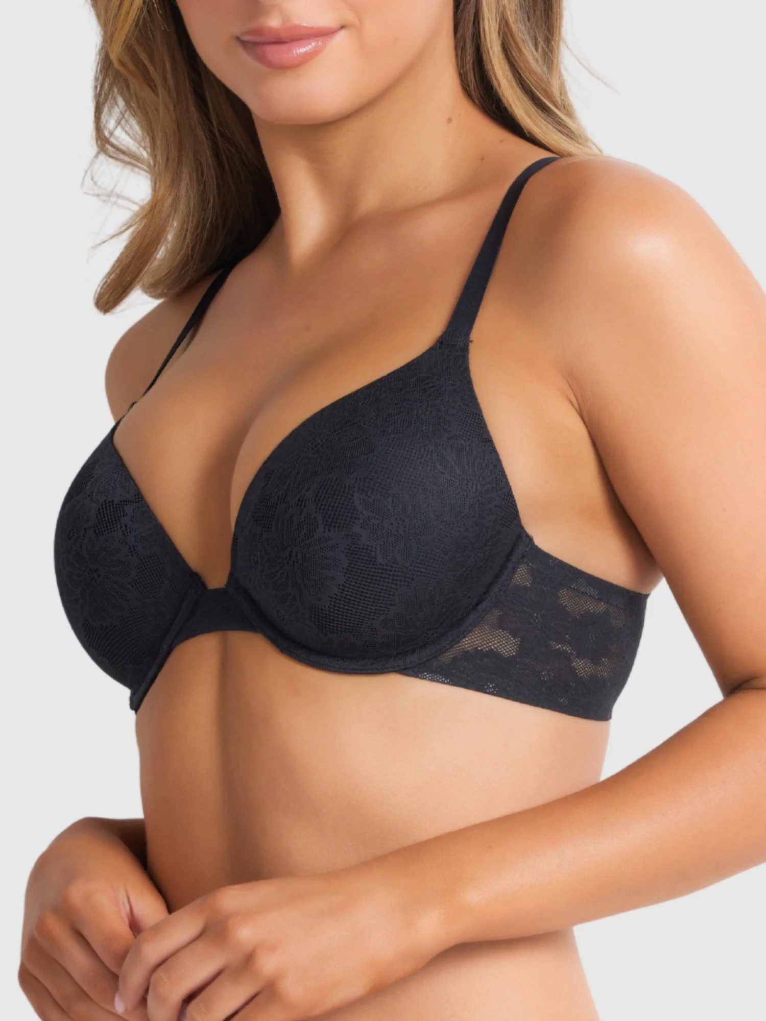 Weightless Padded Plunge Bra - WL021 - Image 4