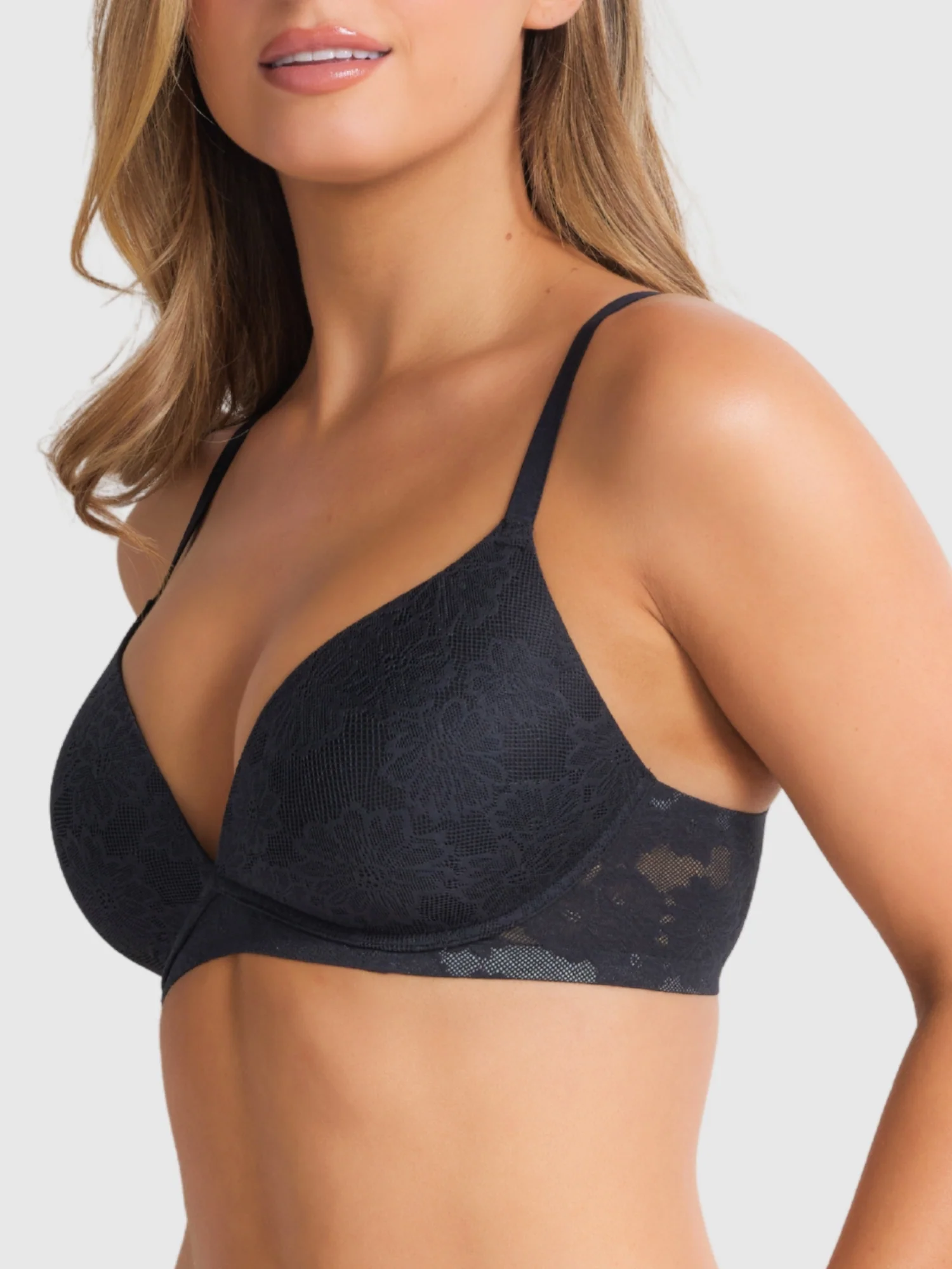 Weightless Wireless Plunge Bra - WL022 - Image 3