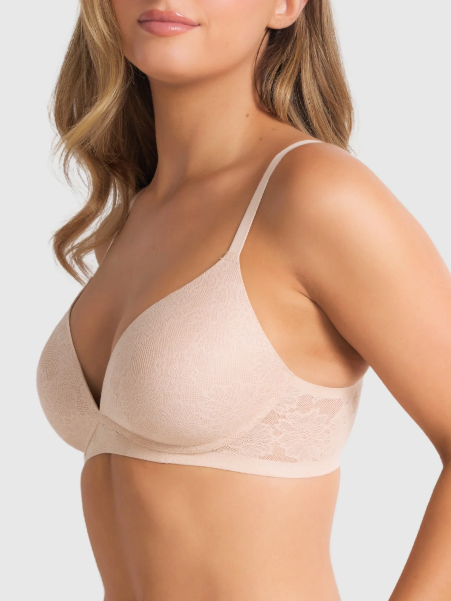 Weightless Wireless Plunge Bra - WL022 - Image 4